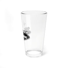 Load image into Gallery viewer, Las Vegas 'Happy Campers' 16oz Mixing Glass – Vintage Casino Cocktail Shaker Pint