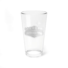 Load image into Gallery viewer, Las Vegas 'Happy Campers' 16oz Mixing Glass – Vintage Casino Cocktail Shaker Pint