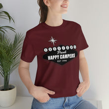 Load image into Gallery viewer, Happy Campers Las Vegas Logo Black and White Ink T Shirt
