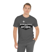 Load image into Gallery viewer, Happy Campers Las Vegas Logo Black and White Ink T Shirt