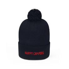 Load image into Gallery viewer, RED INK ZOMBIE LOGO Pom Pom Beanie