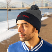 Load image into Gallery viewer, RED INK ZOMBIE LOGO Pom Pom Beanie