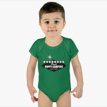 Load image into Gallery viewer, Vegas Sign Logo Black/White Ink Baby Bodysuit