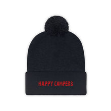Load image into Gallery viewer, RED INK ZOMBIE LOGO Pom Pom Beanie