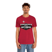 Load image into Gallery viewer, Happy Campers Las Vegas Logo Black and White Ink T Shirt