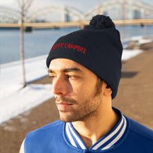 Load image into Gallery viewer, RED INK ZOMBIE LOGO Pom Pom Beanie