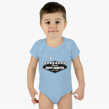 Load image into Gallery viewer, Vegas Sign Logo Black/White Ink Baby Bodysuit