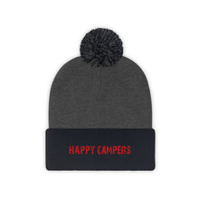 Load image into Gallery viewer, RED INK ZOMBIE LOGO Pom Pom Beanie