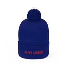 Load image into Gallery viewer, RED INK ZOMBIE LOGO Pom Pom Beanie