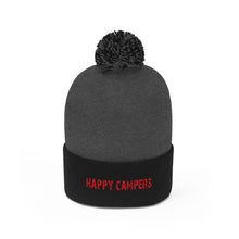 Load image into Gallery viewer, RED INK ZOMBIE LOGO Pom Pom Beanie
