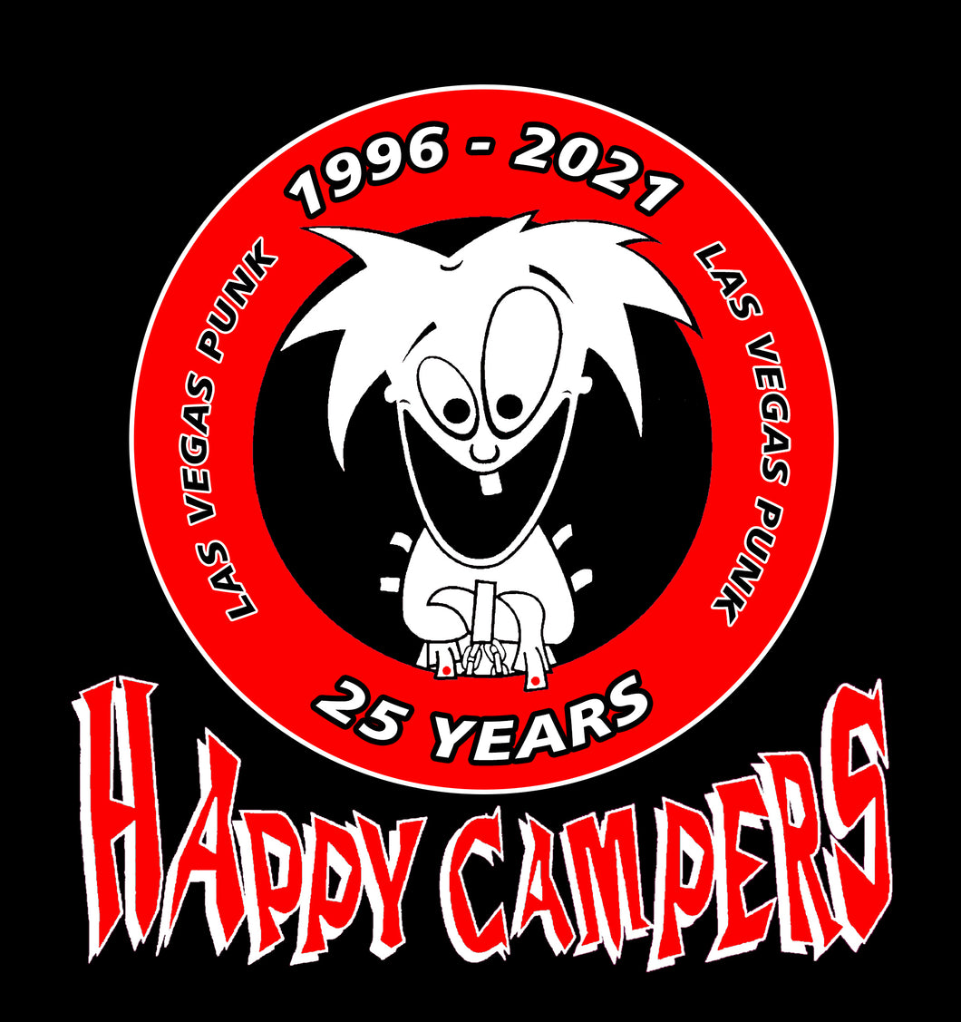 Happy Campers 25th Anniversary T-shirt