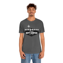 Load image into Gallery viewer, Happy Campers Las Vegas Logo Black and White Ink T Shirt