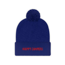Load image into Gallery viewer, RED INK ZOMBIE LOGO Pom Pom Beanie