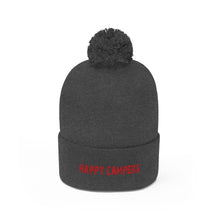 Load image into Gallery viewer, RED INK ZOMBIE LOGO Pom Pom Beanie