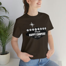 Load image into Gallery viewer, Happy Campers Las Vegas Logo Black and White Ink T Shirt