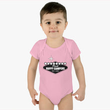 Load image into Gallery viewer, Vegas Sign Logo Black/White Ink Baby Bodysuit
