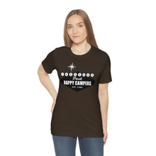 Load image into Gallery viewer, Happy Campers Las Vegas Logo Black and White Ink T Shirt