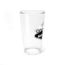 Load image into Gallery viewer, Las Vegas &#39;Happy Campers&#39; 16oz Mixing Glass – Vintage Casino Cocktail Shaker Pint
